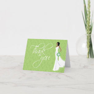 Modern Elegance Bridal Shower Thank You