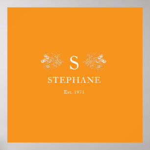 Modern Elegance Cushion Poster