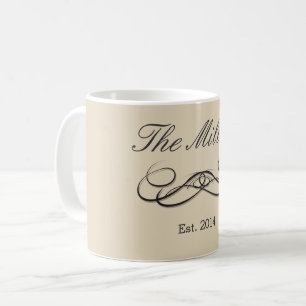 Modern Elegance Customizable Coffee Mug