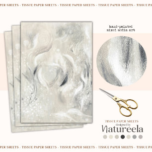 Modern Elegant Abstract Pattern Tissue Paper