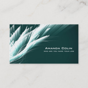 Modern Elegant Abstract Sleek Business Card