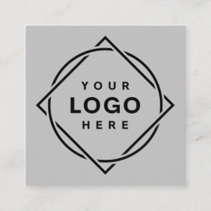 MODERN, ELEGANT, AND CUSTOMIZABLE  SQUARE BUSINESS CARD