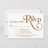 Modern Elegant "Be our Guest" Wedding Invitation