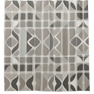 Modern Elegant Black and White Geometric Patterned