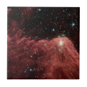 Modern Elegant Blue Space Landscape Tile