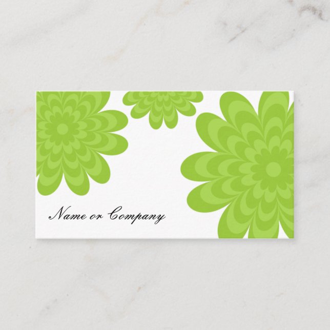 Modern Elegant Business Card or Networking Card (Front)