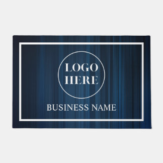 Modern Elegant Business Logo Doormat