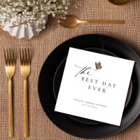 Modern Elegant Butterfly Bridal Shower