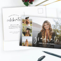 Modern Elegant Calligraphy Fun Graduation
