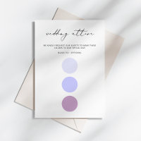 Modern Elegant Calligraphy Wedding Attire Colour