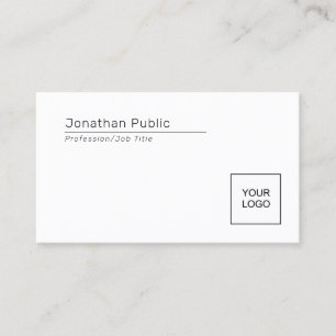 Modern Elegant Company Logo Template QR Code Business Card