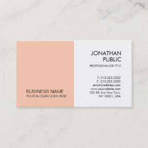 Modern Elegant Corporate Company Personalized Business Card