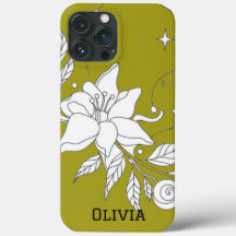 Modern elegant cute girly simple florals