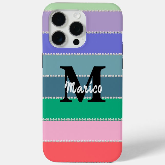 Modern elegant cute simple shiny  Case-Mate iPhone case (Back)