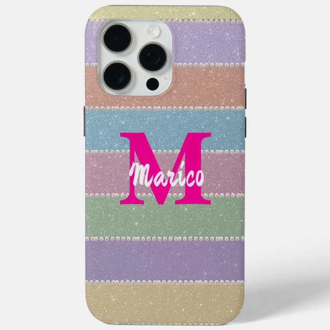 Modern elegant cute simple shiny  Case-Mate iPhone case (Back)