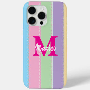 Modern elegant cute simple shiny  iPhone 15 pro max case