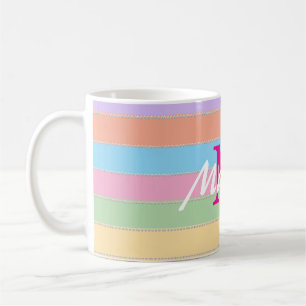 Modern elegant cute simple shiny coffee mug