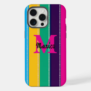 Modern elegant cute simple shiny iPhone 15 pro max case