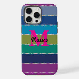 Modern elegant cute simple shiny  iPhone 15 pro max case