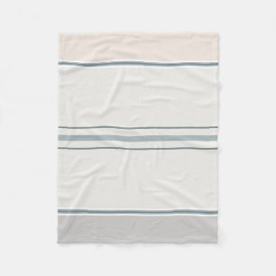 Modern Elegant Design Beige Colour Harmony Fleece Blanket