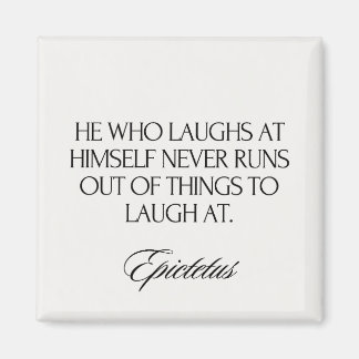 Modern Elegant Epictetus Stoic Chic Magnet