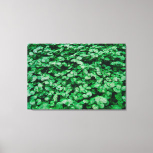 Modern Elegant Floral Canvas Print