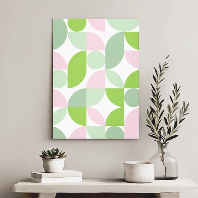 Modern Elegant Geometric Abstract Minimalist Art Canvas Print (Creator Uploaded)