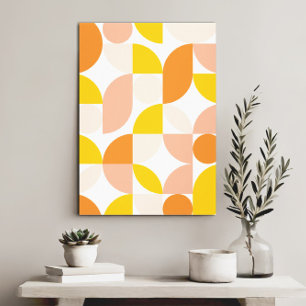 Modern Elegant Geometric Abstract Minimalist Art  Canvas Print