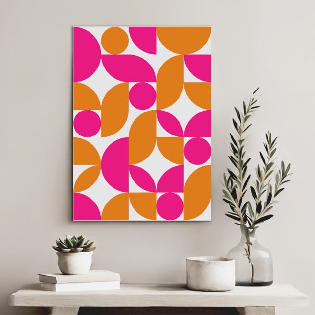 Modern Elegant Geometric Abstract Minimalist Art Canvas Print (Creator Uploaded)