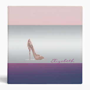 Modern Elegant Girly,  Glittery,Heel Binder