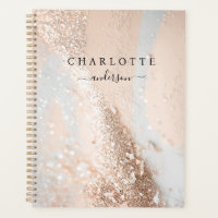 Modern, elegant, glitter, gold-peach