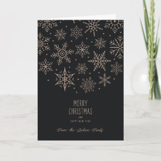 Modern Elegant Holiday Christmas Card