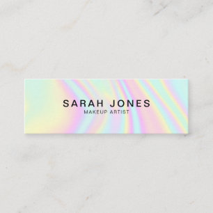 Modern Elegant Holographic Business Card