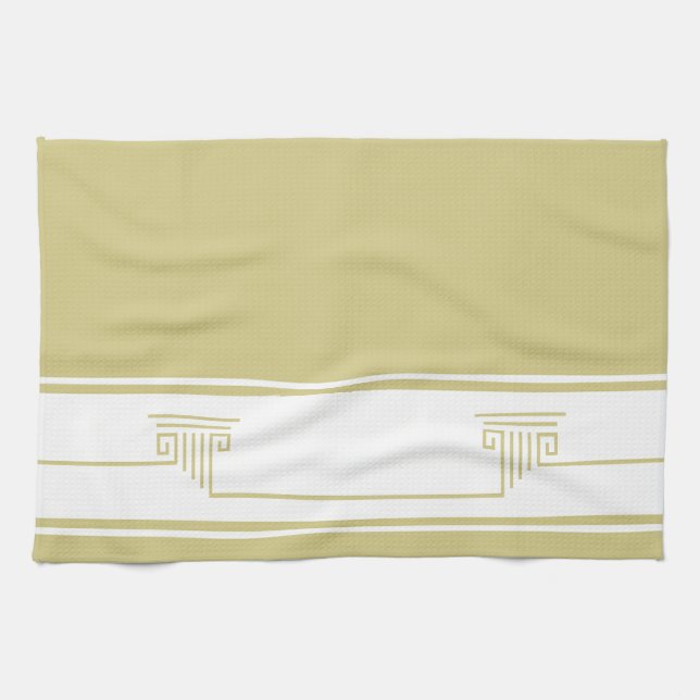 Modern Elegant Kitchen Towel (Horizontal)