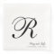  Modern Elegant Last Name Initial Wedding