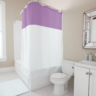 Modern Elegant Lavender Purple White Colour Block 