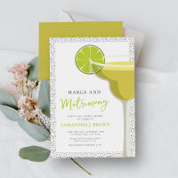 Modern Elegant Margs and Matrimony Bridal Shower
