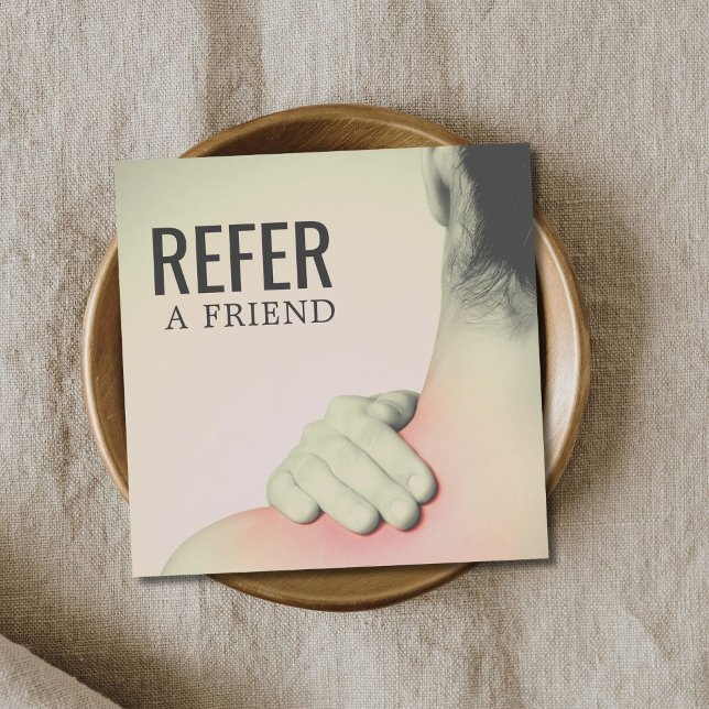 Modern Elegant Massage Therapist Photo Referral (Creator Uploaded)