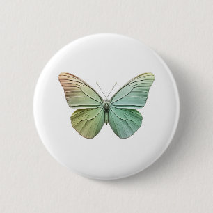 Modern elegant minimalist Butterfly Design 2 Inch Round Button