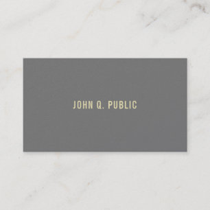 Modern Elegant Minimalist Design Template Luxury Business Card