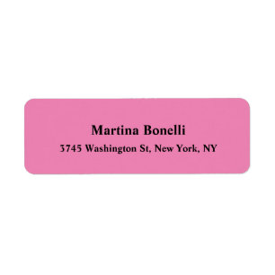 Modern Elegant Minimalist Exclusive Pink
