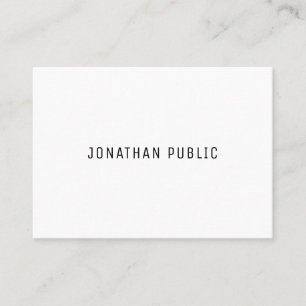 Modern Elegant Minimalist Professional Simple Cool Business Card
