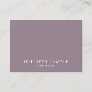 Modern Elegant Minimalist Salon Template Elite Business Card
