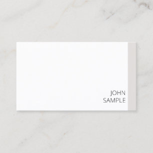 Modern Elegant Minimalist Template Professional Business Card
