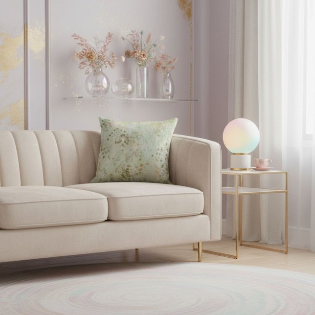  Modern elegant minimalist  trendy watercolor  Throw Pillow (Creator Uploaded)