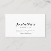 Modern Elegant Minimalistic Chic Simple Template