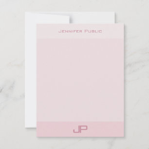 Modern Elegant Monogram Simple Template Flat