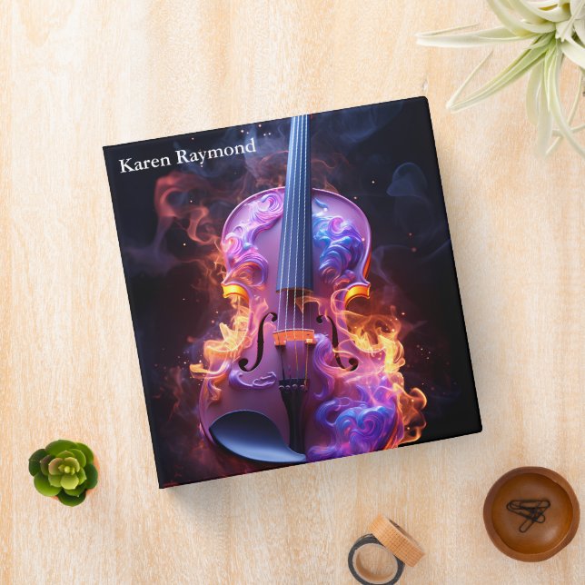 Modern Elegant Music Note Binder (In Situ)