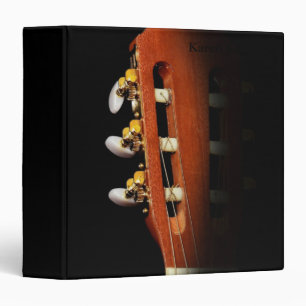Modern Elegant Music Note Binder