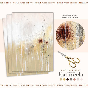 Modern Elegant Pattern Abstract Tissue Paper